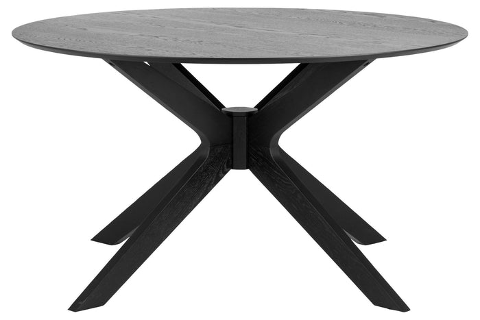 Rebellenclub Salontafel Glasgow Rond Ø80cm - Zwart