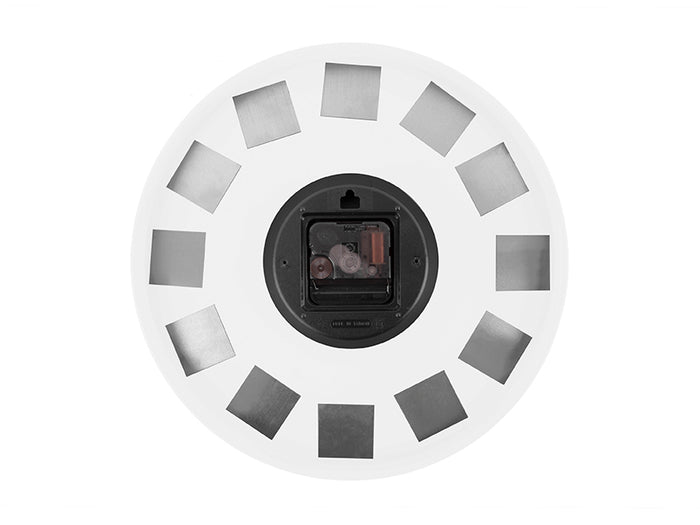 Karlsson - Wandklok Charm - Gegraveerde nummers - Wit - Ø35cm