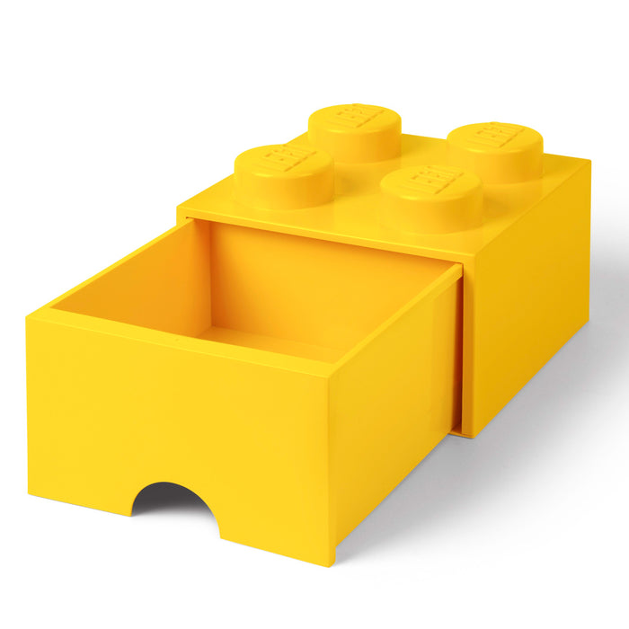 LEGO® Brick 4 Opbergbox Met Lade - Geel