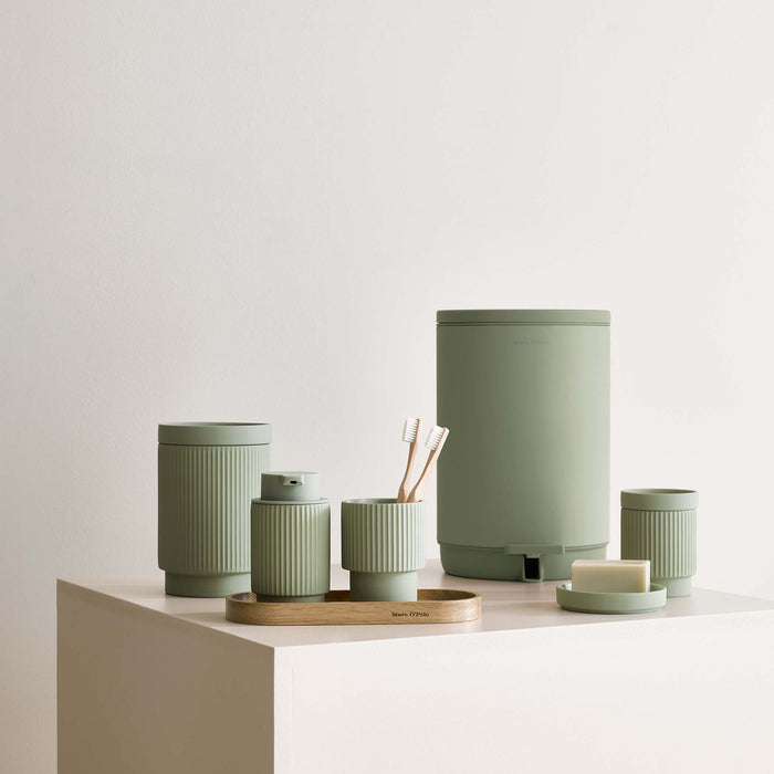 Marc O'Polo The Curve Pedaalemmer 5 L - Light green