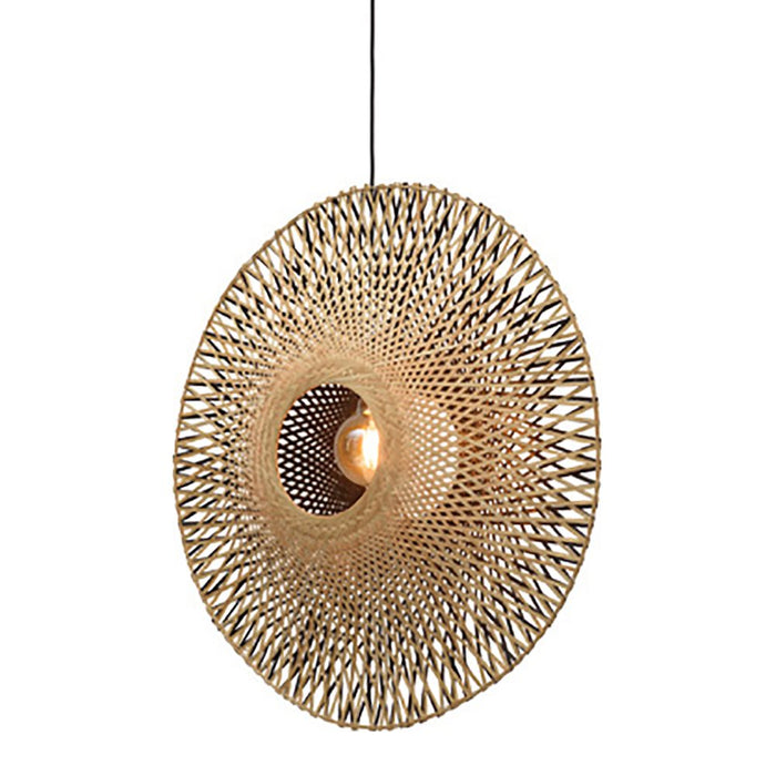 GOOD&MOJO Kalimantan Hanglamp Rond - Ø87cm - Naturel