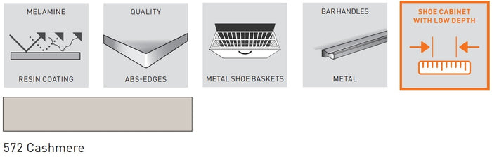 Germania Utah Kapstok Cashmere