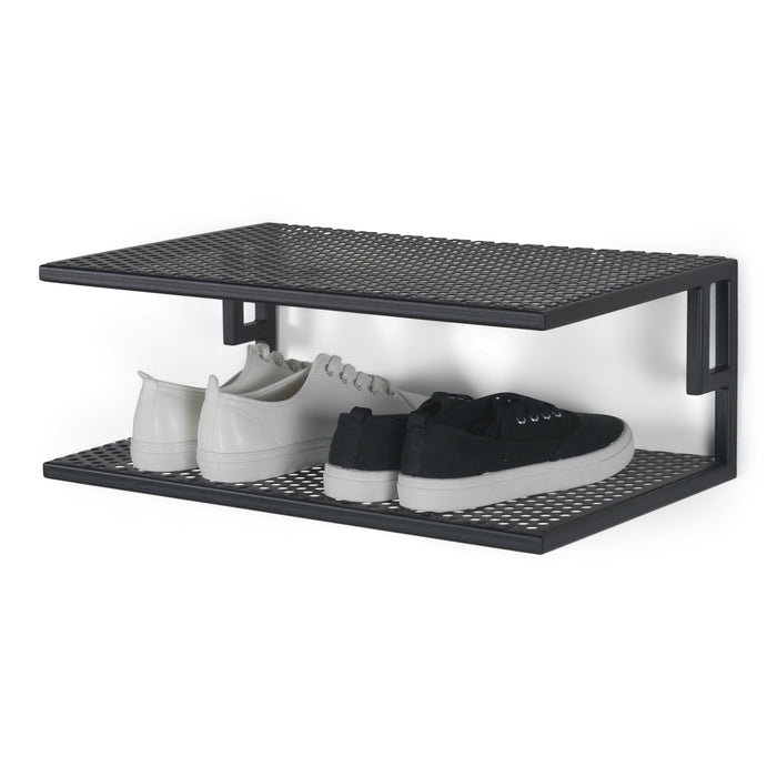 Spinder Design Mesh Schoenenrek - Zwart