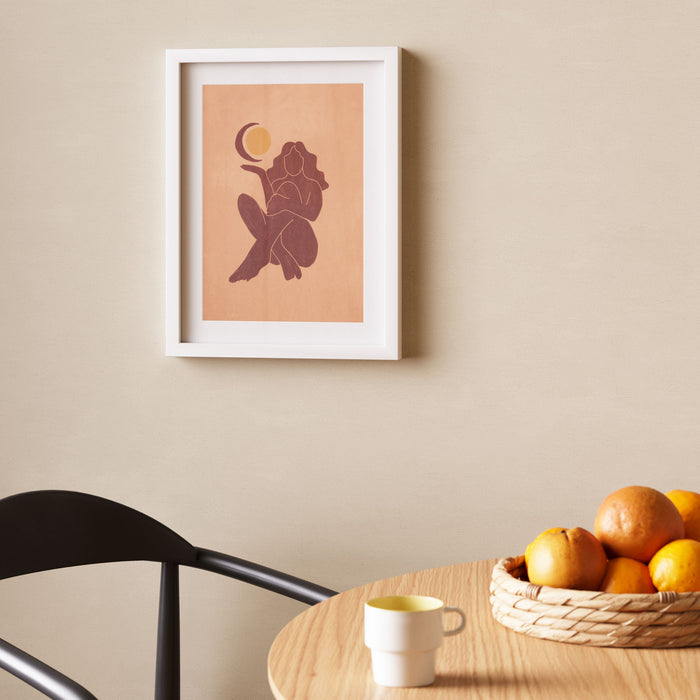 Kave Home Oqui Eettafel Uitschuifbaar Rond - 120/200 x 90 cm - Eiken