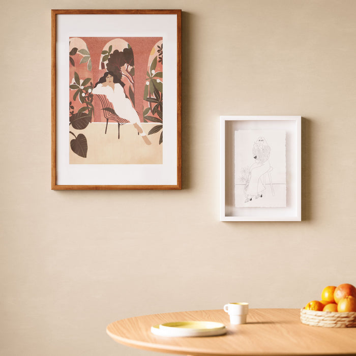 Kave Home Oqui Eettafel Uitschuifbaar Rond - 120/200 x 90 cm - Eiken