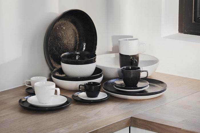 S&P - MIELO diep bord 21,5 cm zwart (set|4)