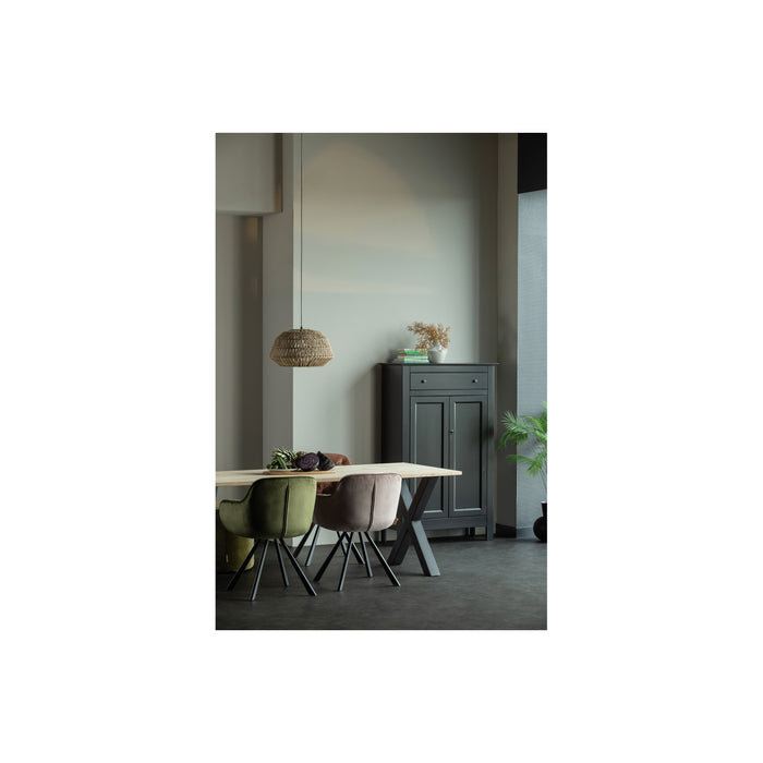 WOOOD Tablo Tafel met Alkmaar Poot - Eiken - 75x200x90