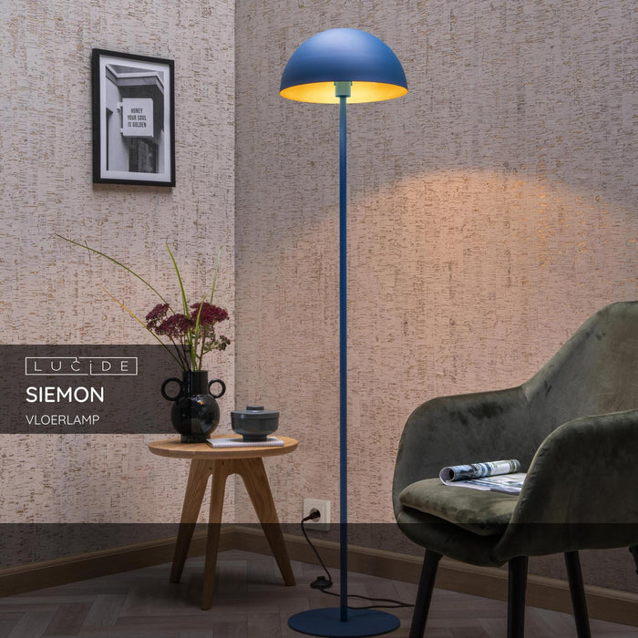 Lucide SIEMON Vloerlamp - Blauw