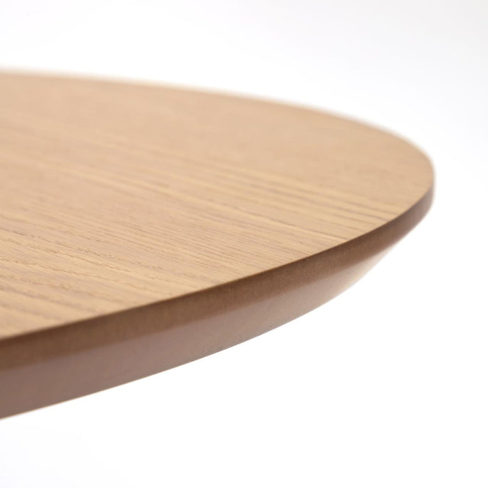 Kave Home Oqui Eettafel Uitschuifbaar Ovaal - 160/260 x 100 cm - Eiken