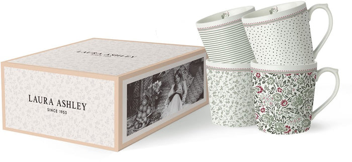 Laura Ashley Giftset 4 Minimokken Assorti 22 cl.