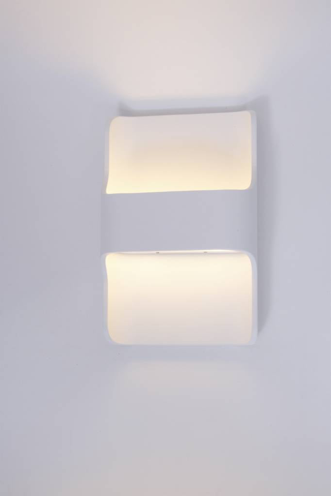 Artdelight Wandlamp LED Dallas Wit IP54