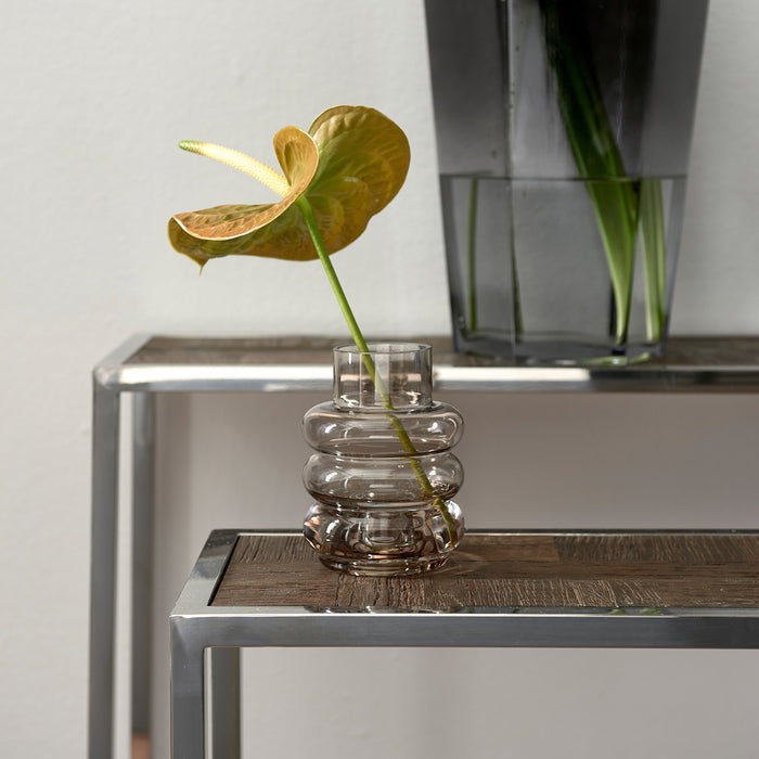 Riviera Maison Multiple Candle Holder Vase brown - 10.0x10.0x14.0 cm