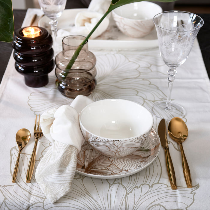 Riviera Maison Multiple Candle Holder Vase brown - 10.0x10.0x14.0 cm