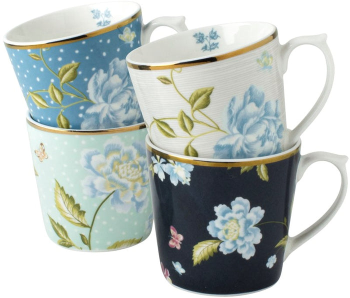 Laura Ashley Giftset 4 Bekers Assorti 32 cl.