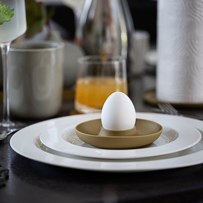 Zone Denmark Eierdop met Houder - Set van 4 - Sterling blauw