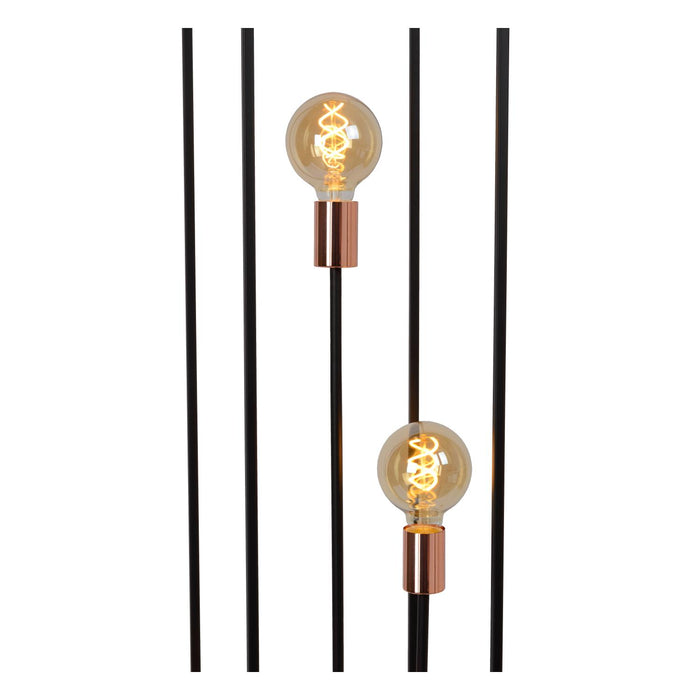 Lucide ARTHUR Vloerlamp - Zwart