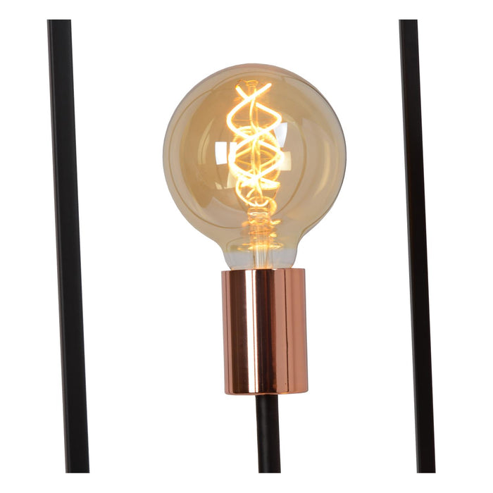 Lucide ARTHUR Vloerlamp - Zwart