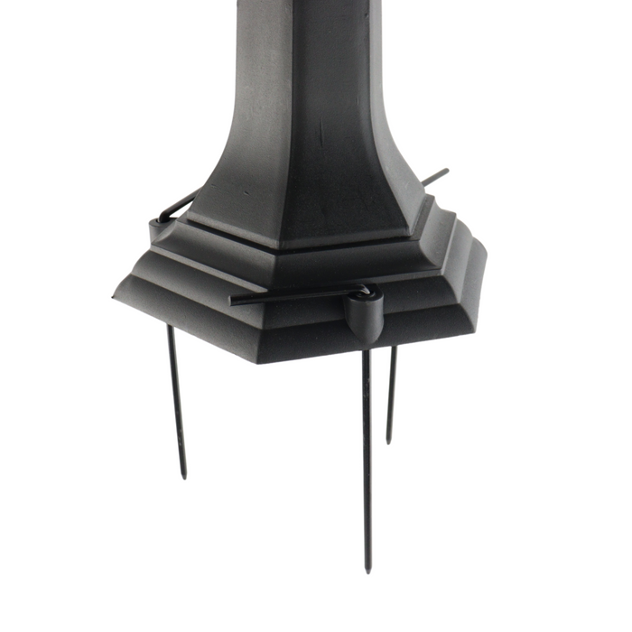 Orange85 Lantaarn LED Zwart Tuin Landelijk 83 cm Tuinverlichting op...