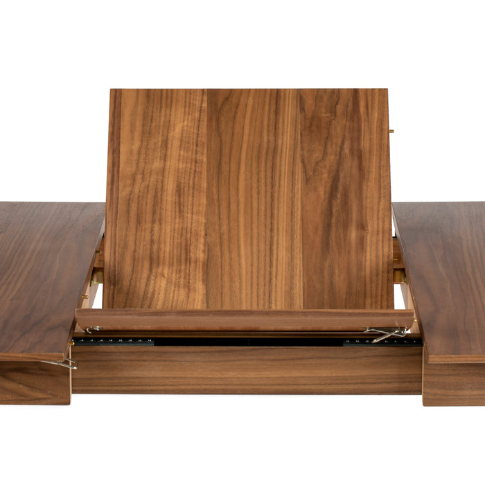 Zuiver Glimps Eettafel Uitschuifbaar - 180/240 x 90 cm - Walnoot