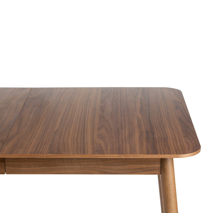 Zuiver Glimps Eettafel Uitschuifbaar - 180/240 x 90 cm - Walnoot