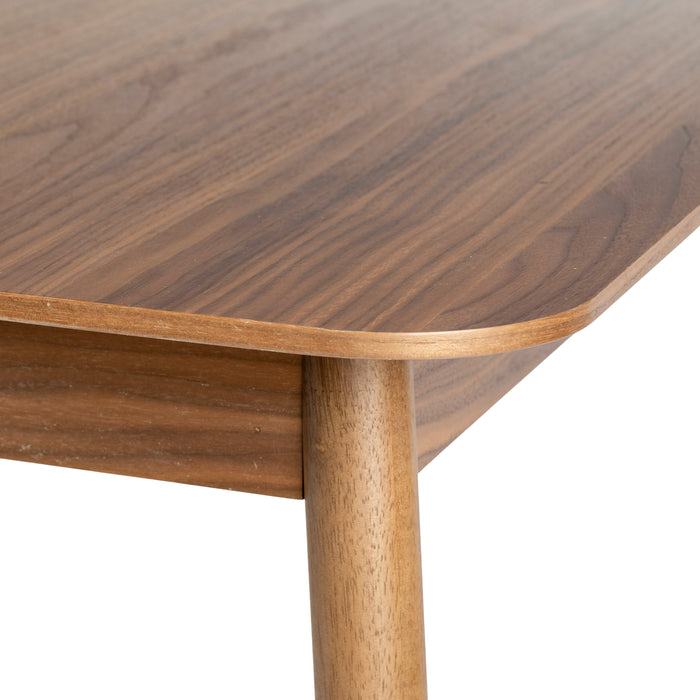 Zuiver Glimps Eettafel Uitschuifbaar - 180/240 x 90 cm - Walnoot