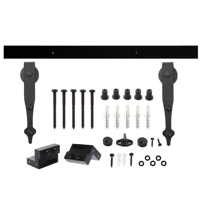 Intersteel Schuifdeursysteem Classic mat zwart