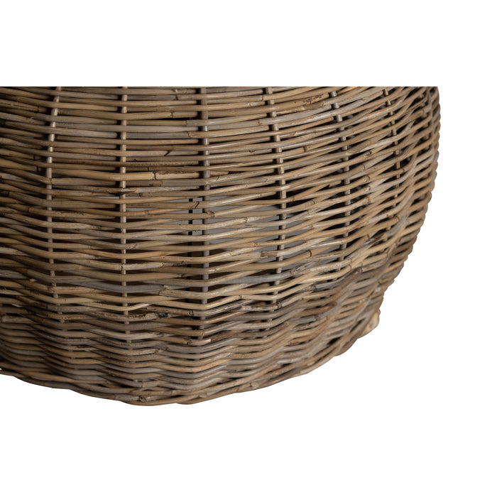 WOOOD Mooze Hanglamp - Rotan - Naturel - 50x60x60