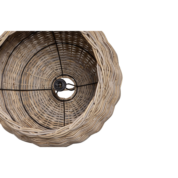 WOOOD Mooze Hanglamp - Rotan - Naturel - 50x60x60