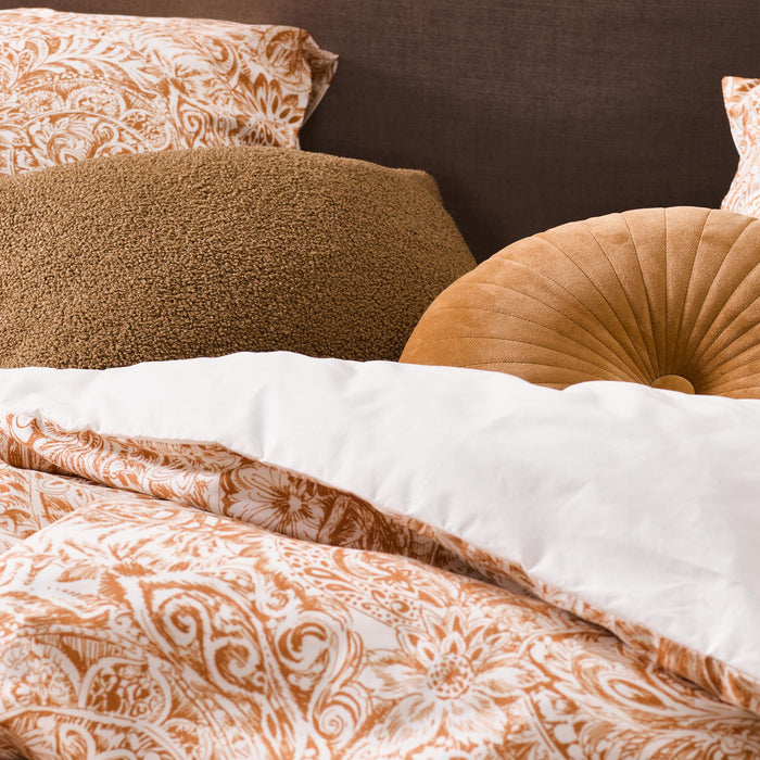 Essenza Teddy Sierkussen 50 x 50 cm - Cafe Noir