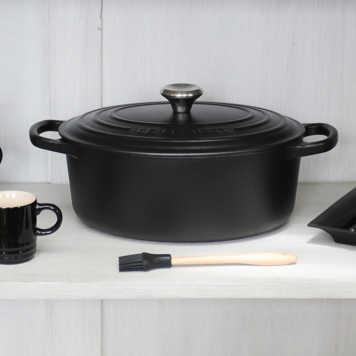 Le Creuset Signature Braadpan Ø 27 cm - Zwart