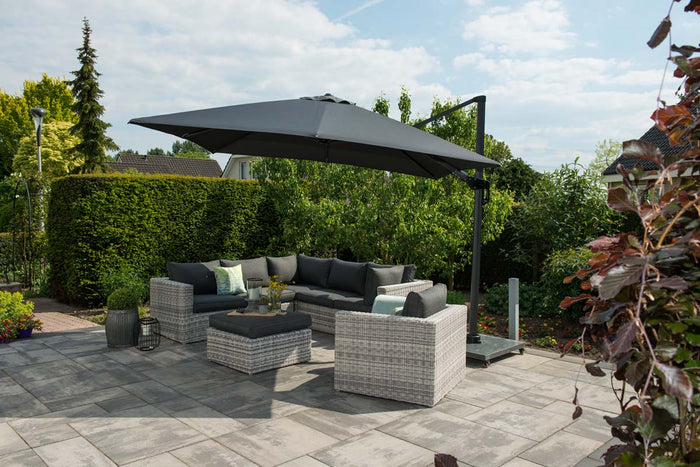 Garden Impressions Hawaii Zweefparasol 300x300 cm ecru