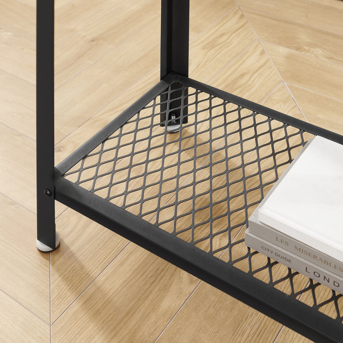 O'DADDY® Wandtafel - Sidetable Industrieel - 60x30x60cm - mangohout