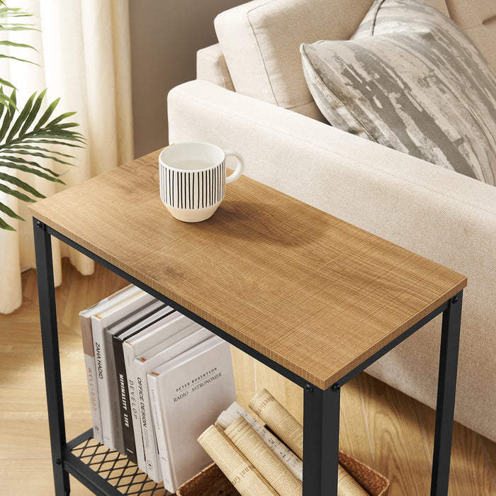 O'DADDY® Wandtafel - Sidetable Industrieel - 60x30x60cm - mangohout