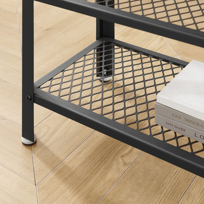 O'DADDY® Wandtafel - Sidetable Industrieel - 60x30x60 - mangohout