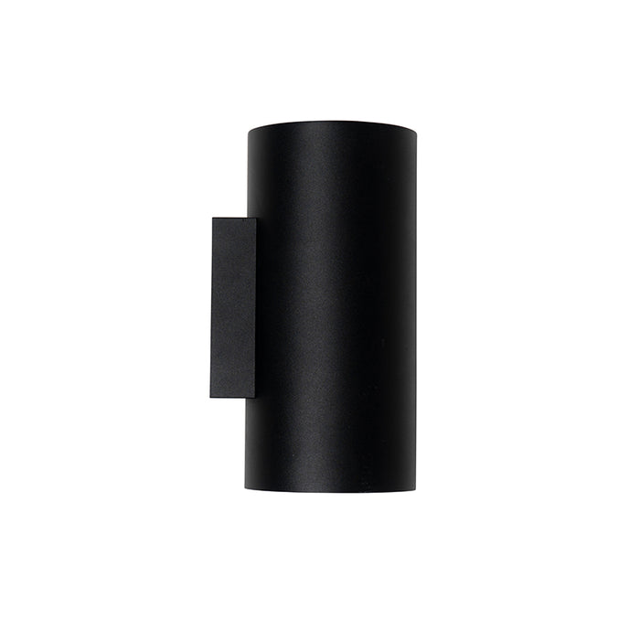 QAZQA Design ronde wandlamp zwart - Sab Honey