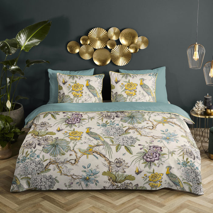 Descano Organic Wood Dekbedovertrek 140 x 220 cm - Multi