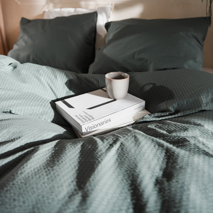 Crisp Sheets Dekbedovertrek 240 x 220 cm - Seafoam