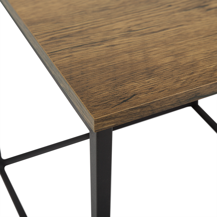 Beliani - DENNY - Bijzettafel - Zwart - MDF