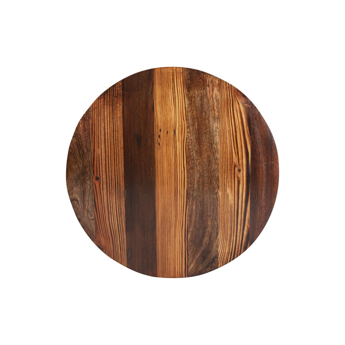 Light & Living Salontafel Divan - Hout Naturel|Zwart - 60x40 cm