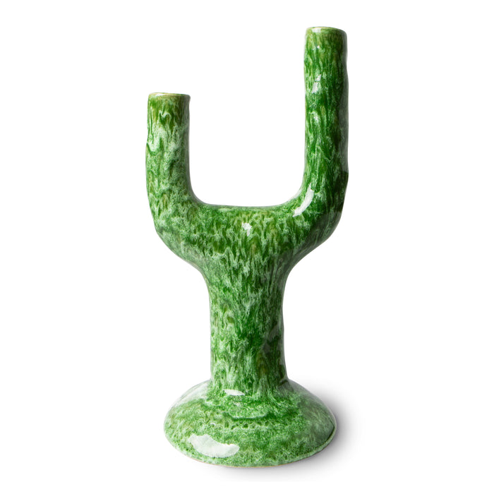 HKliving The Emeralds Kandelaar - Maat L - green