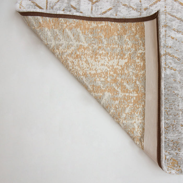 Louis de Poortere Jacob's Ladder Vloerkleed 140 x 200 cm - Central Yellow