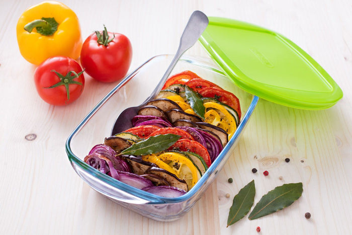 Cook & Store Schaal Rechthoek met Deksel 2,5 liter