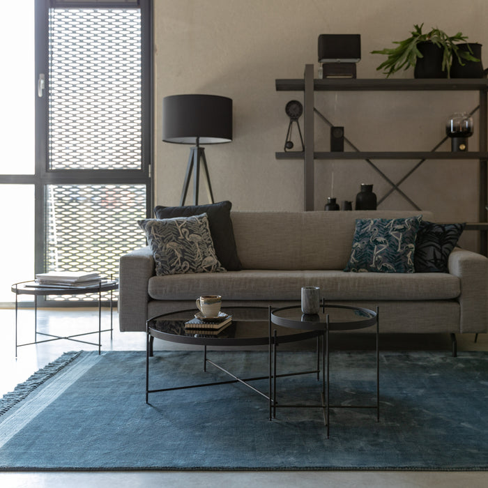 Zuiver Blink Vloerkleed 170 x 240 cm - Blauw