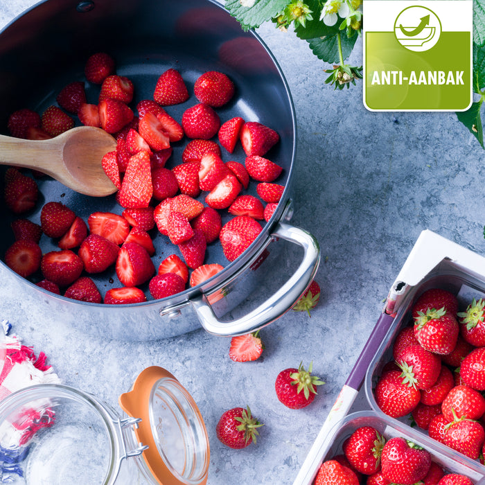 GreenPan Barcelona Evershine Kookpan Ø 24 cm - Zilver