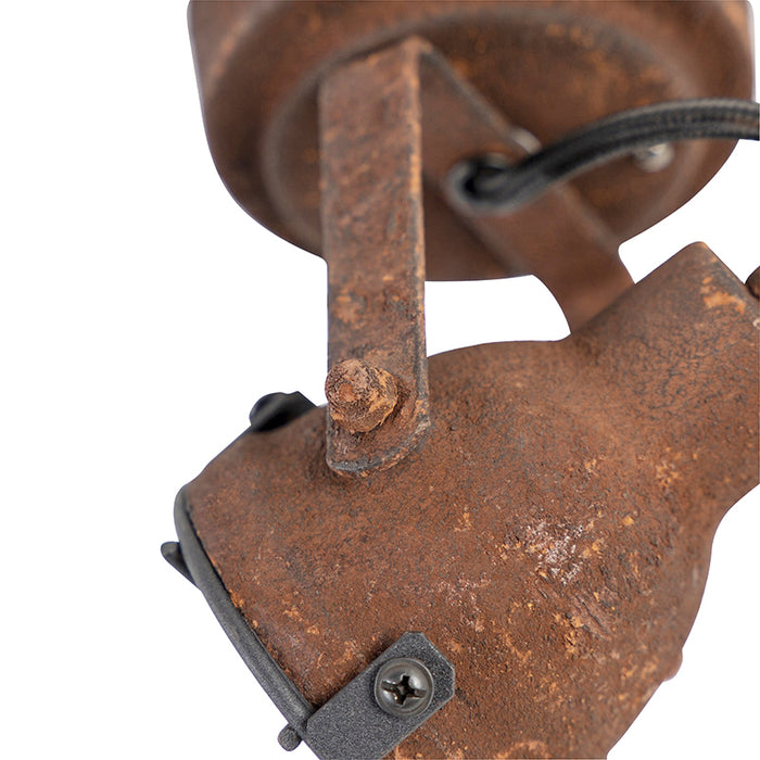 QAZQA Smart spot roestbruin incl. WiFi GU10 - Sorra