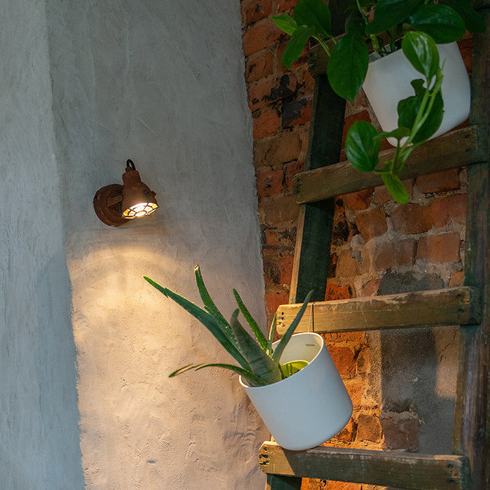 QAZQA Smart spot roestbruin incl. WiFi GU10 - Sorra