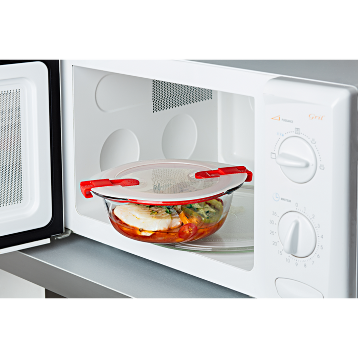 Schaal Rond met Deksel, 14 cm - Pyrex | Cook & Heat