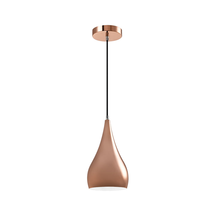 QUVIO Hanglamp langwerpig rosegoud - QUV5174L-ROSEGOLD
