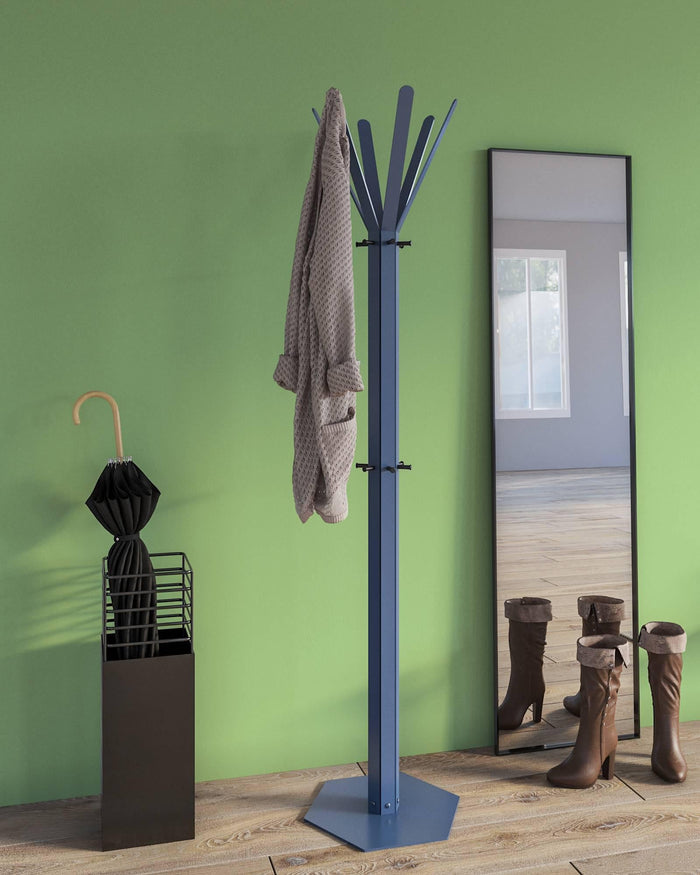 Gorillz Molto Staande Kapstok 18 Kapstok haken- Blauw