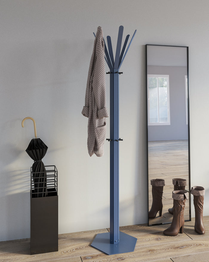 Gorillz Molto Staande Kapstok 18 Kapstok haken- Blauw